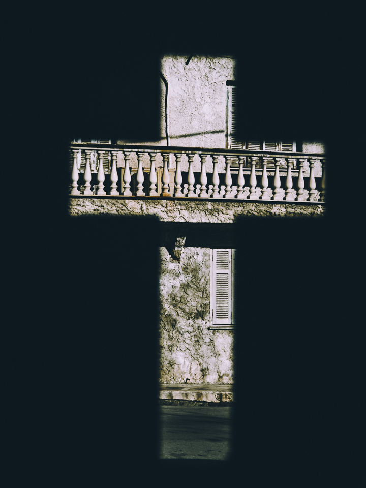 Cross with Balcony